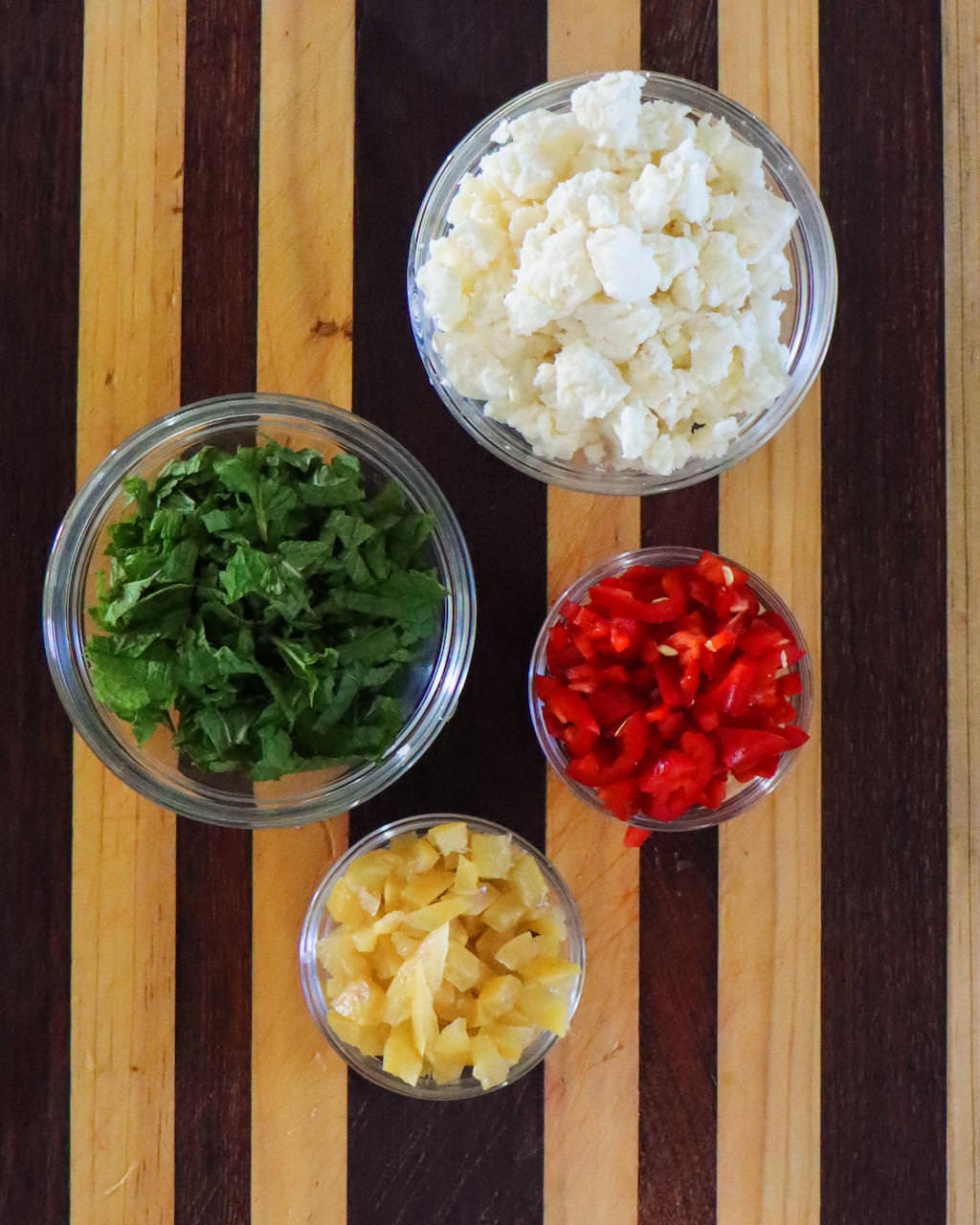 Prepared Salsa ingredients